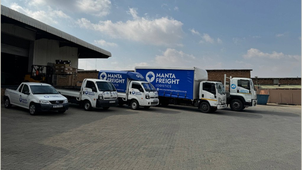 The above image depicts Manta Freight Logistics road freight fleet