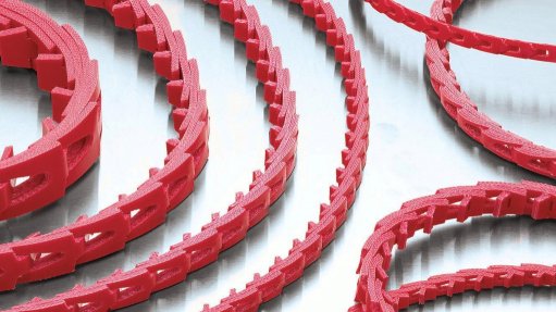 The range of Red Powertwist V belts that are manufactured by Fenner and distributed by BMG in South Africa  