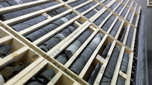 Image of drill core from the Keliber lithium project