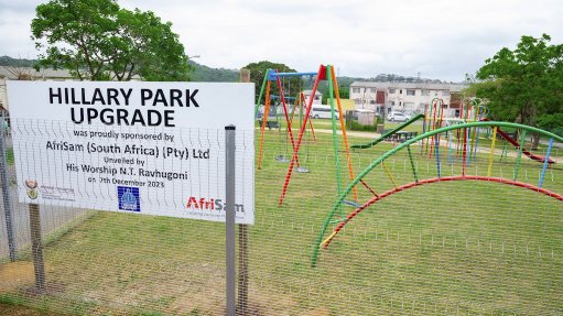 AfriSam recently completed a significant upgrade to the Hillary Community Park

