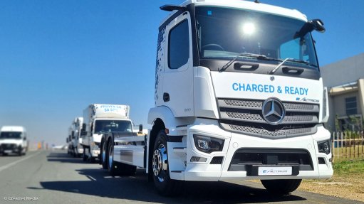 Daimler Truck Southern Africa's Mercedes-Benz eActros electric heavy commercial truck