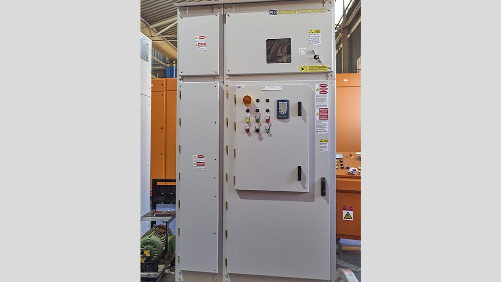 Local manufacture of medium voltage (MV) softstarters in South Africa by WEG Africa reduces lead times for customers and supports the drive for local manufacture

