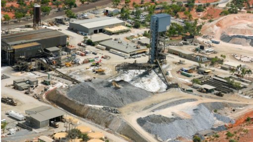 The Endeavor zinc mine in Cobar