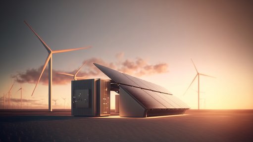 Wind, solar and battery