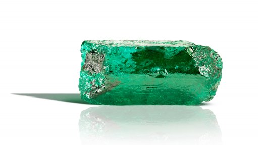 An image showing a gemstone from Gemfields 