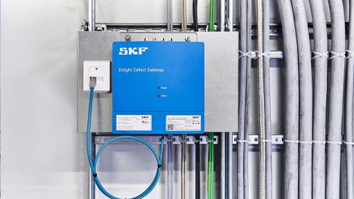 Image of an automated machine health monitoring system from SKF