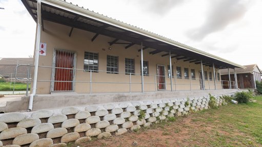 AfriSam constructed three new classrooms for the Ningizimu Special School

