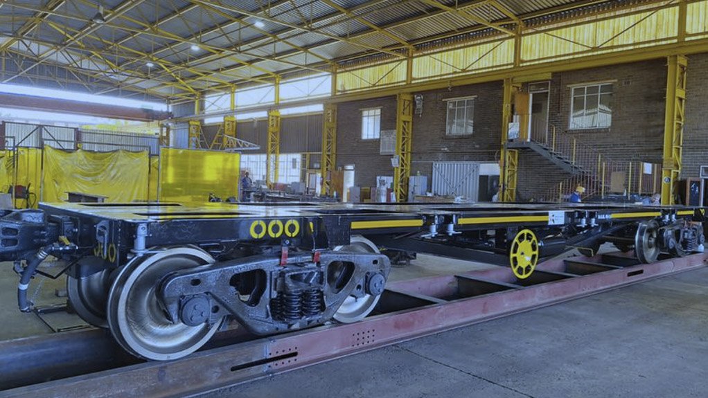 New wagons being built for use on the Lobito railway corridor