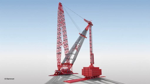 Assembly has started of the world’s biggest land-based crane