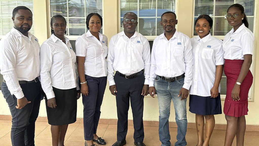 Some of the team from WEG Africa’s branch in Ghana