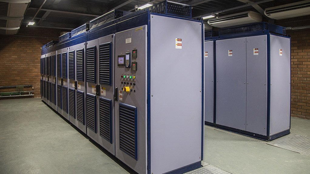 WEG Medium Voltage Variable Speed Drives operating in a mine