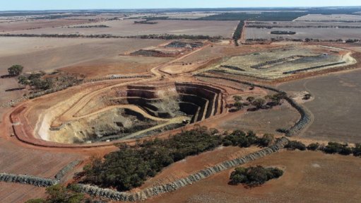 The Edna May Symes openpit mine