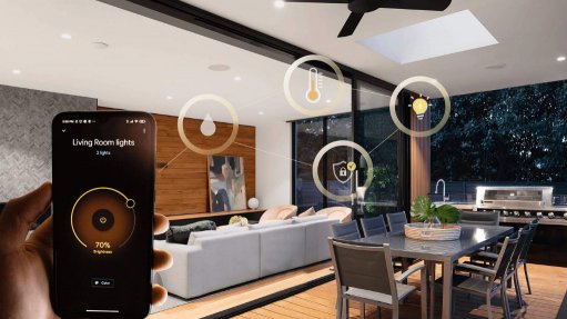 The above image depicts how the Spazio smart dimmers can be connected and controlled remotely