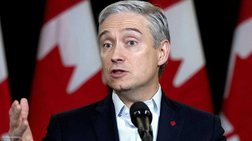 Canada's Industry Minister, Francois-Philippe Champagne
