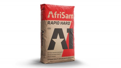 AfriSam’s Rapid Hard Cement allows for quicker setting and mould stripping times