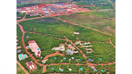 An aerial photograph of the Metalkol facility