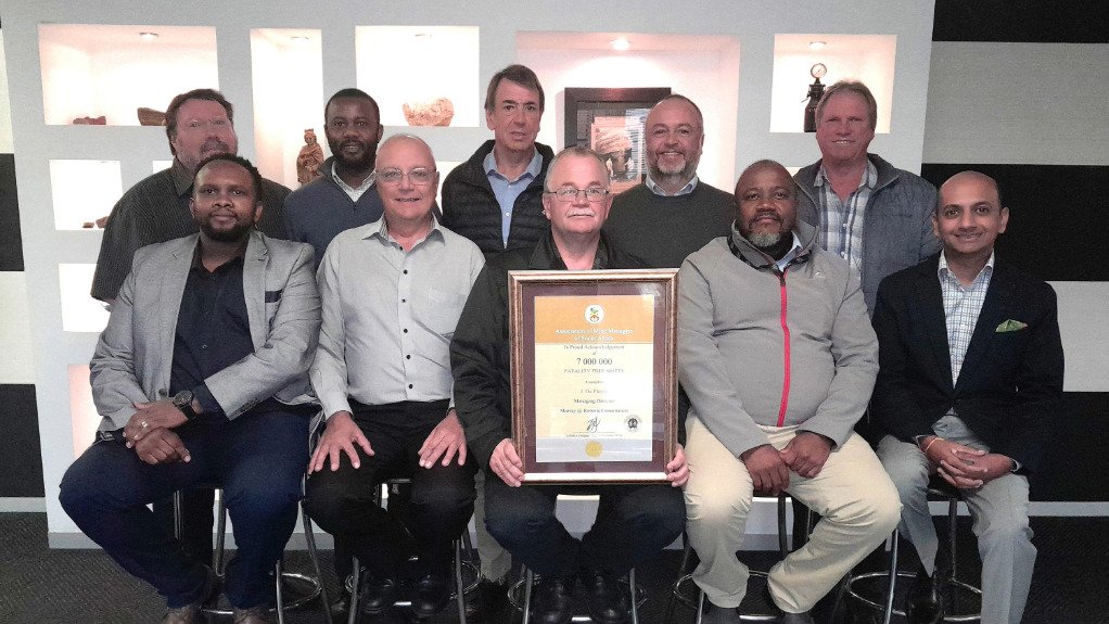 A hard-won culture of safety has earned Murray & Roberts Cementation the accolade of seven million fatality free shifts from the Association of Mine Managers of South Africa (AMMSA).