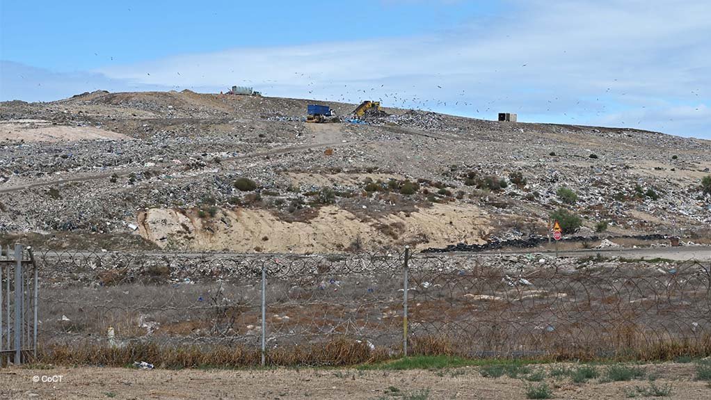 Image of a Cape Town landfill