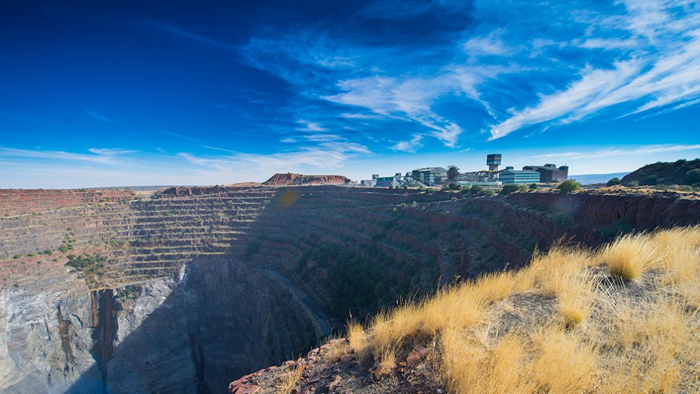 Finsch diamond mine.