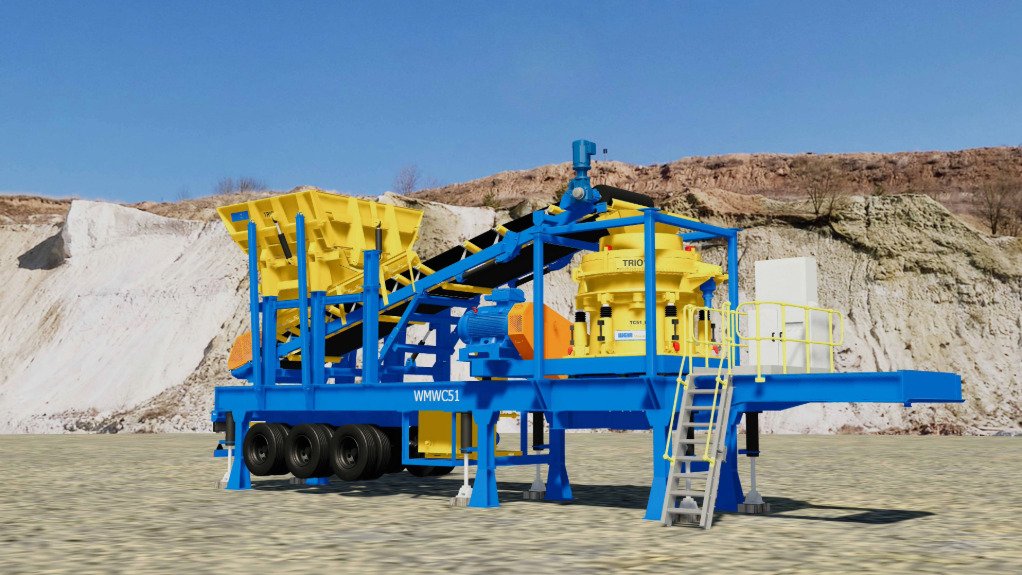 Weir’s fully mobile plant can be moved to any site and set up within a few hours