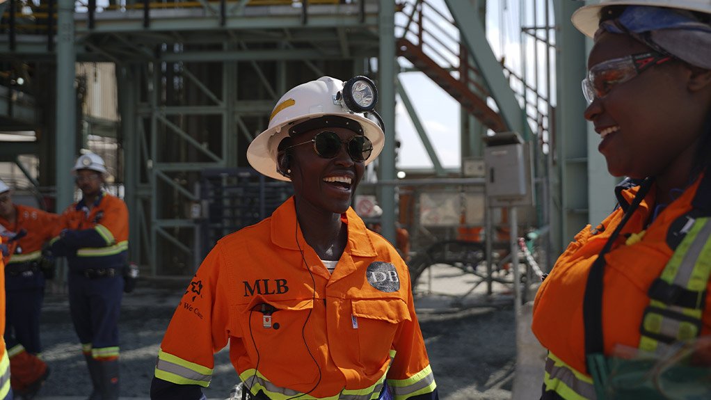 Academy Award-winning actress, Lupita Nyong'o, visits South Africa's Venetia diamond mine