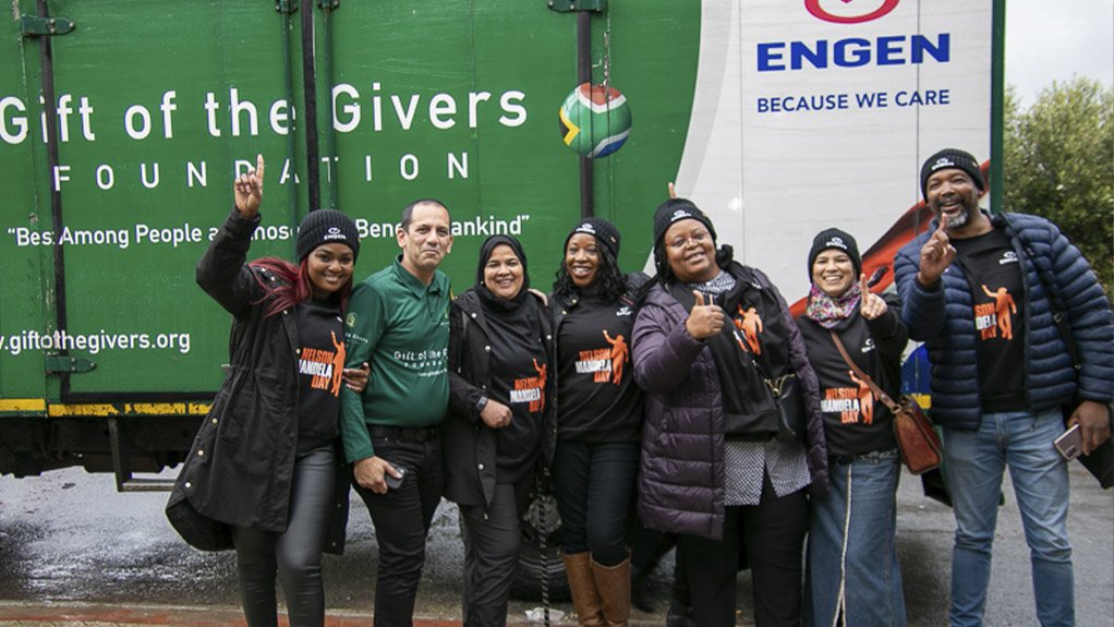 Gift of the Givers and Engen Join Hands for Madiba Day