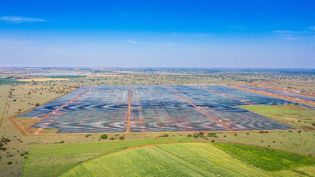 An image showing a solar park from Sola's projects 