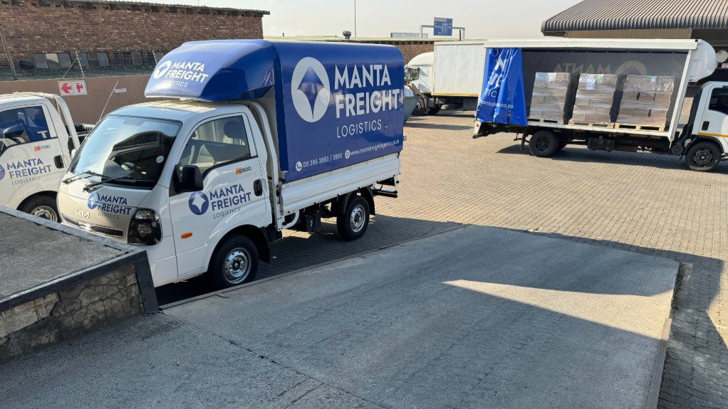 The above image depicts Manta Freight Logistics' warehouse