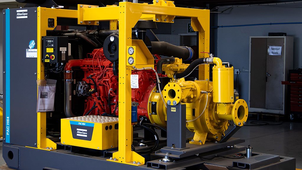 Image of Atlas Copco diesel self-priming pumps