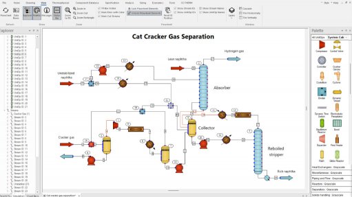 The ChemCAD suite, from Chemstations, provides calculations to design, analyse, and optimise chemical processes