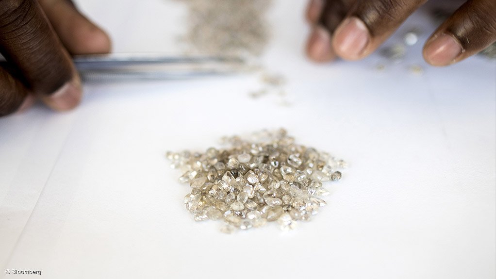 Diamond beneficiation.