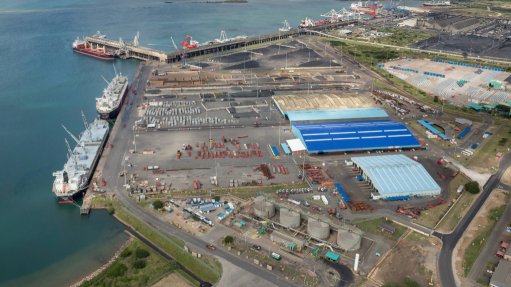 The Port of Richards Bay, in KwaZulu-Natal