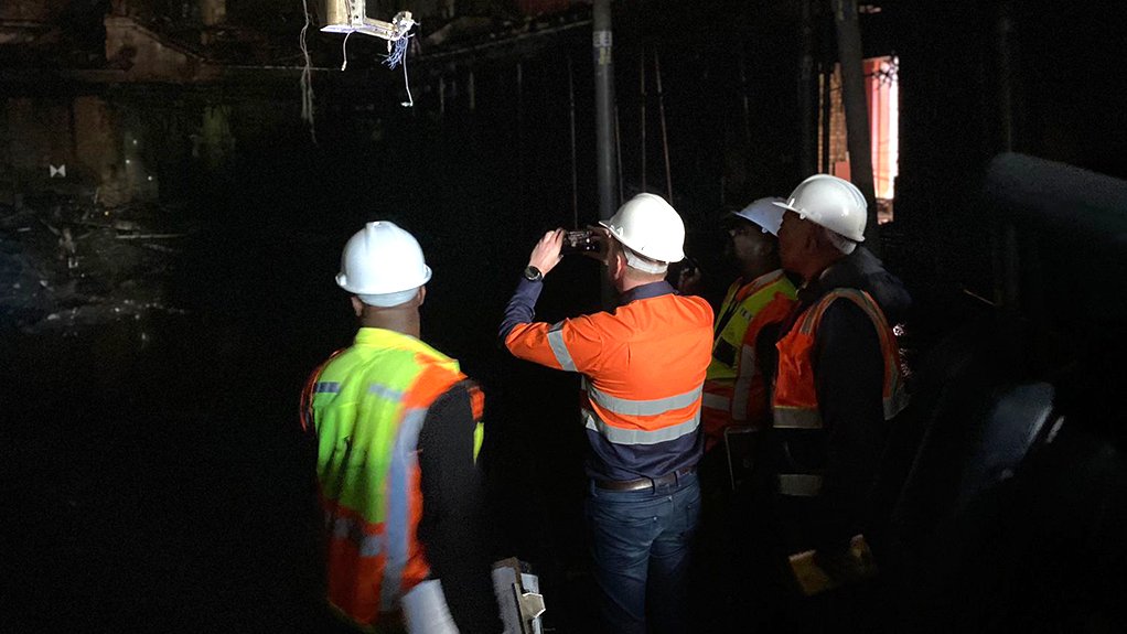 Inside the National Assembly building reconstruction project