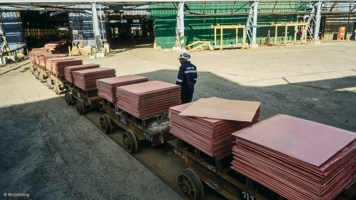 COPPER RECOVERY: Zambia’s yearly copper production will grow more than 40% to 1 million tons in 2027, the country’s Finance Ministry has reported. Zambia’s copper output hit a 14-year low of 698 566 t in 2023 as its mining sector faced tax changes and clashes with the previous government. Africa’s second-largest copper producer is seeking to take advantage of strong demand underpinned by the global energy transition. Photograph: Bloomberg
