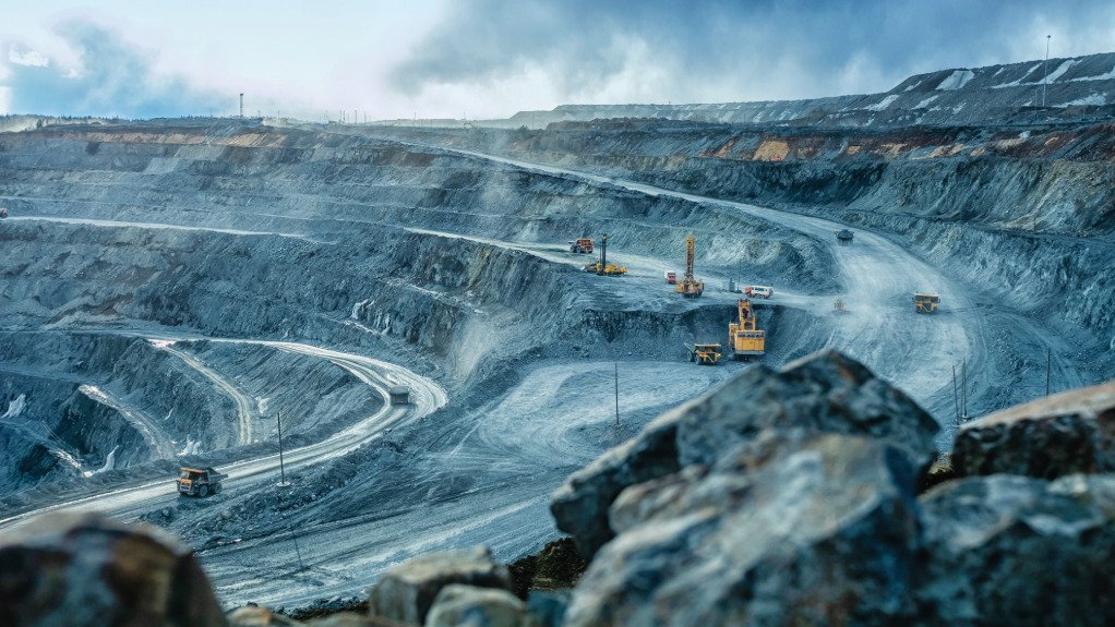 A generic image of an open pit mine