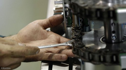 A person working in the manufacturing sector