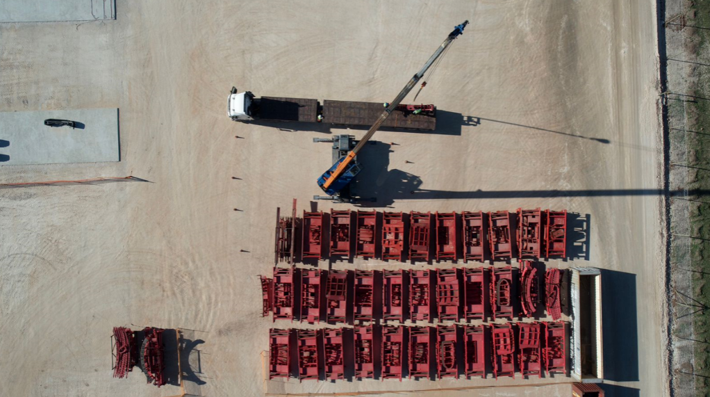 Construction of Nordex's Jeffrey's Bay factory