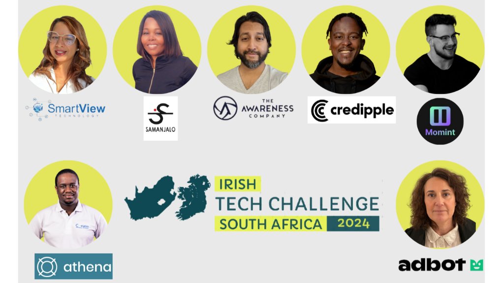 An image showing the selection of seven tech startups for the Tech Challenge South Africa 2024