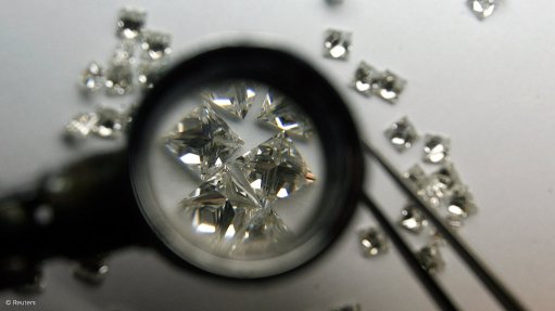 Polished diamonds