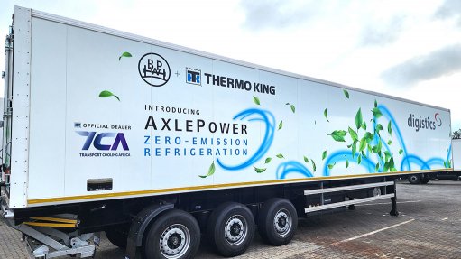 Serco helps to decarbonise SA transporters with electric axle-driven trailers