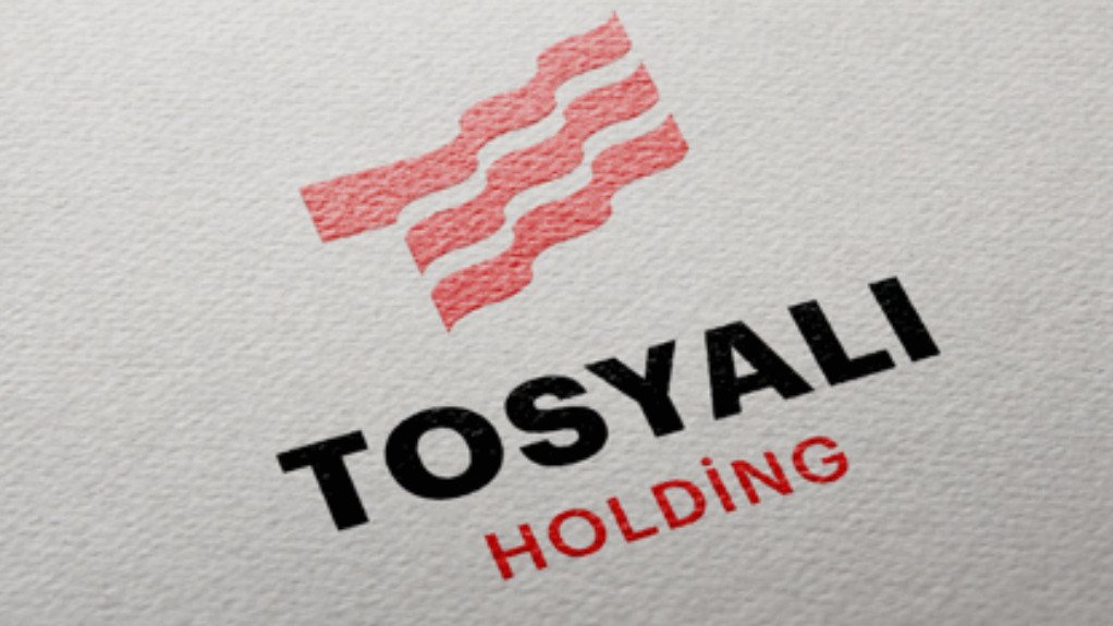 The Tosyali Holding logo on a piece of paper