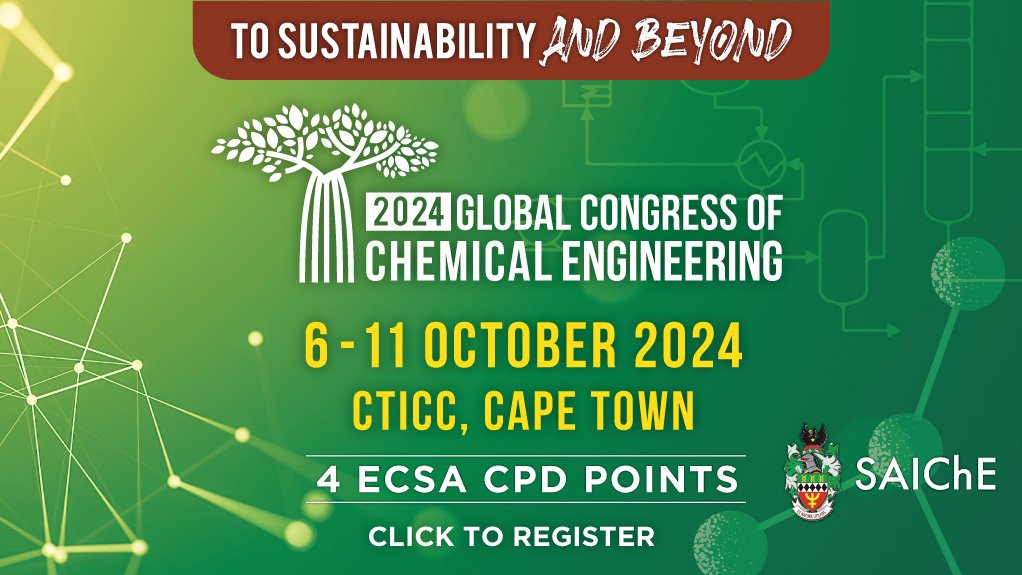 South Africa hosts the first global Congress of Chemical Engineering