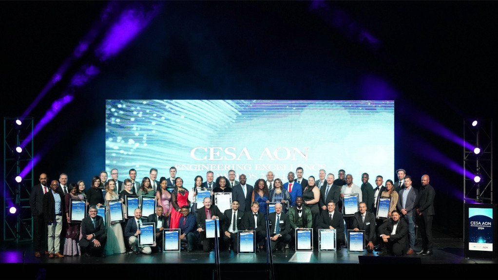 Winners of the 2024 Cesa Aon Engineering Excellence Awards