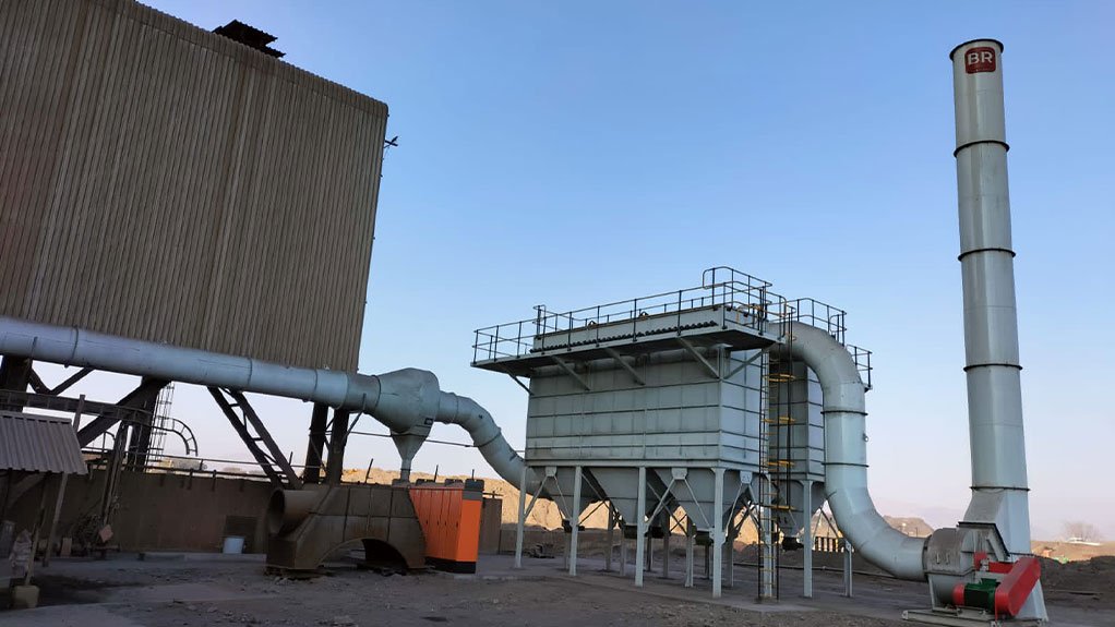 Brasco Industrial Filtration supplies largest baghouse to largest chrome furnace in sub-Saharan Africa