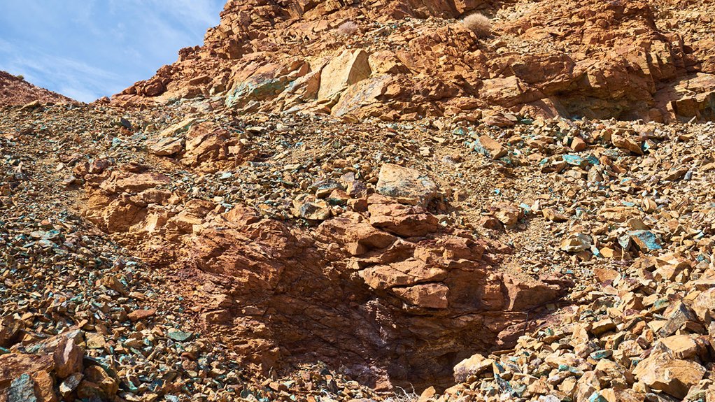 Copper prospect in Namibia