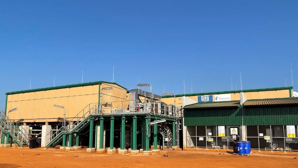 The E-house facility built at Sasol's Upstream PSA project in Mozambique