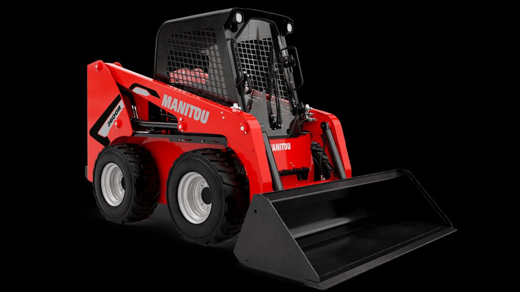 WIDE SELECTION Manitou will display its 2600R Skid Steer Loader as well as the MHT-X 11250