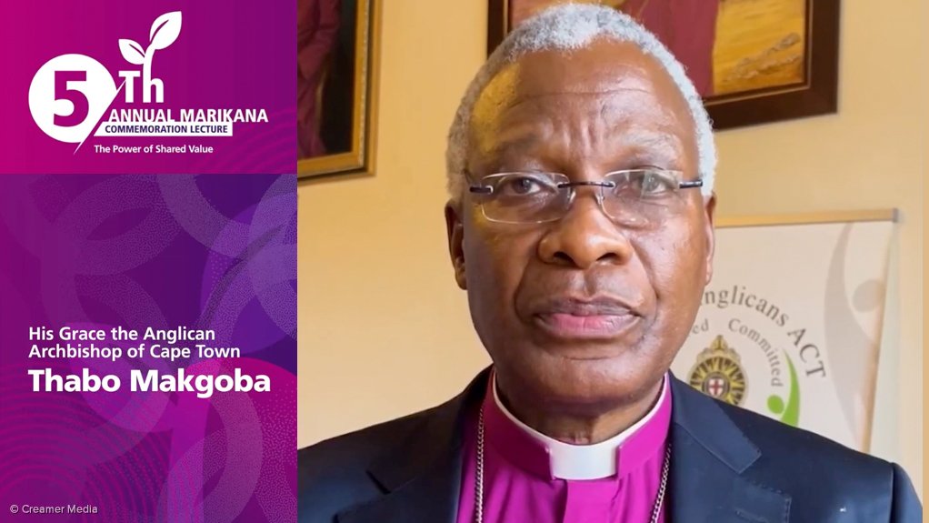 Cape Town Archbishop and Renewal Programme Patron Thabo Makgoba.