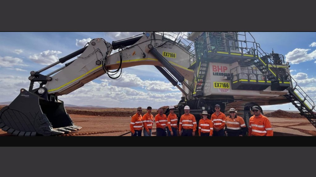 BHP's first electric excavator operational at WA iron-ore mine