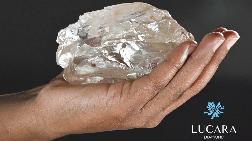 The 2 492 ct diamond from the Karowe diamond mine in Botswana